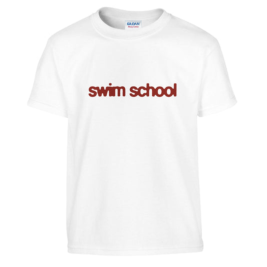 swim school logo Baby Tee